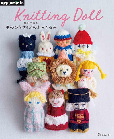 PREORDER Knitting Doll - Palm Sized Knitted Dolls