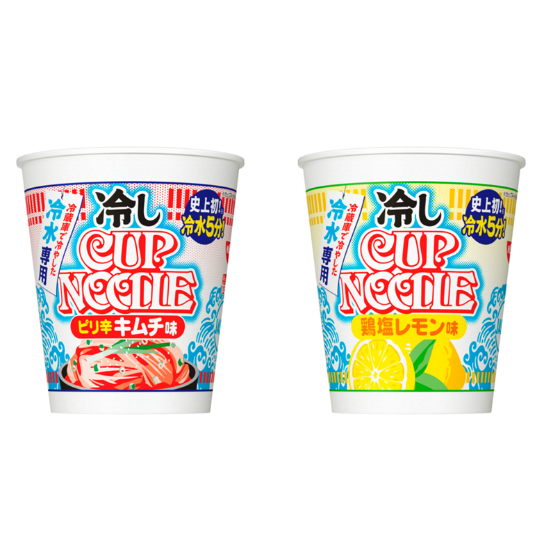 PREORDER Nissin Foods Chilled Cup Noodle (Salted Lemon Chicken/Spicy Kimchi)