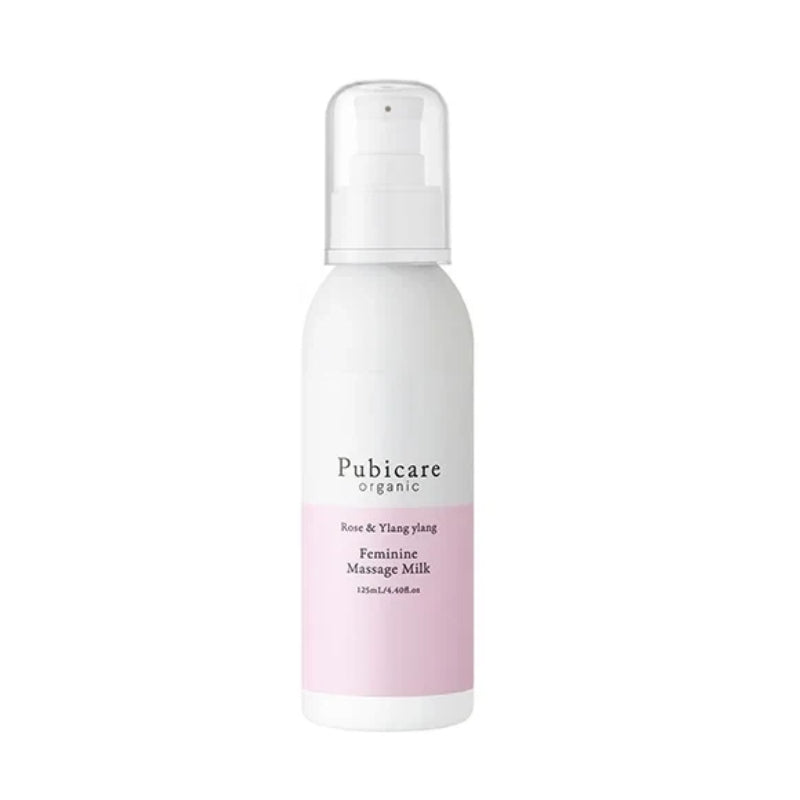 Pubicare Organic Feminine Massage Milk and Chiffon Soap (Rose and Ylang-Ylang Scent)
