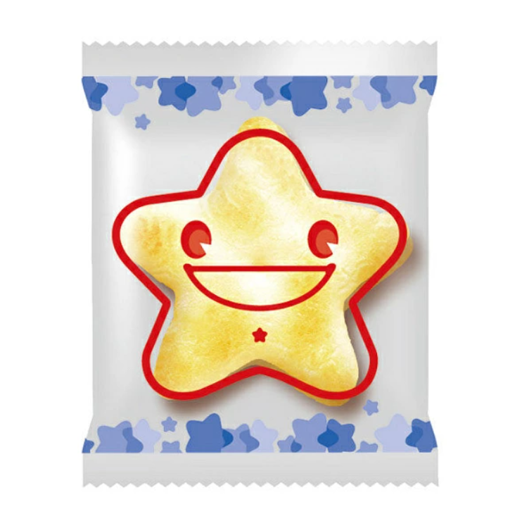 Befco Kuriyama Hoshi Tabeyo Edible Star Salted Rice Crackers