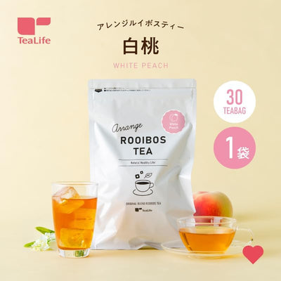 Tea Life Arrange White Peach Rooibos Tea