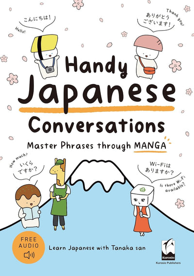 PREORDER Handy Japanese Conversations: Master Japanese Phrases through Manga