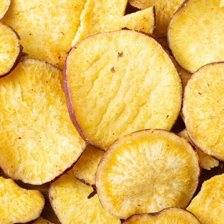 Calbee Kyushu Osatsu Hokkori Sweet Potato Chips