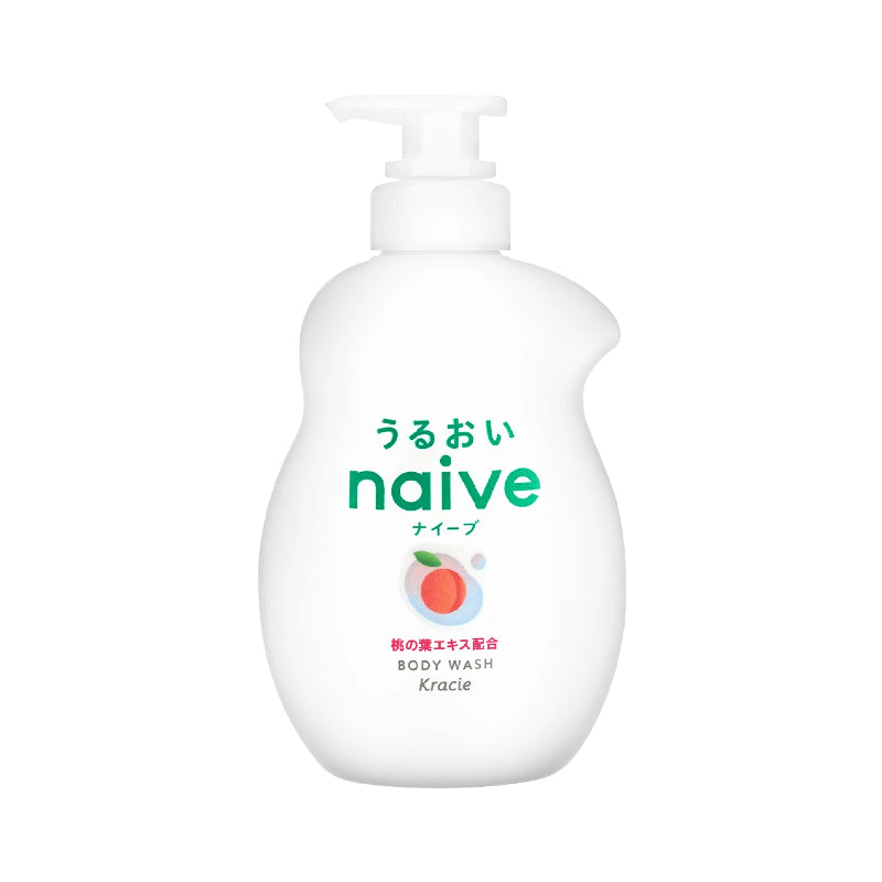 Kracie Hadabisei Naive Peach Leaf Body Wash
