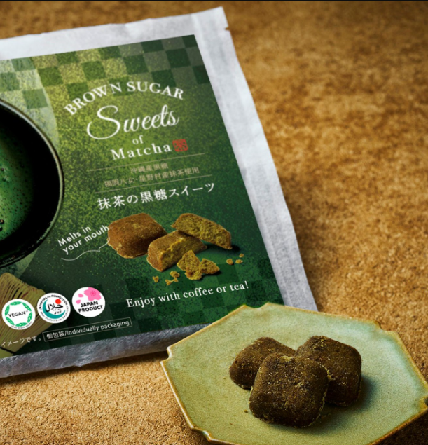 J-Avance Matcha Brown Sugar Sweets