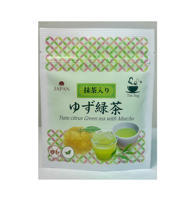 J-Avance Yuzu Citrus Green Tea with Matcha (5 Tea Bags)