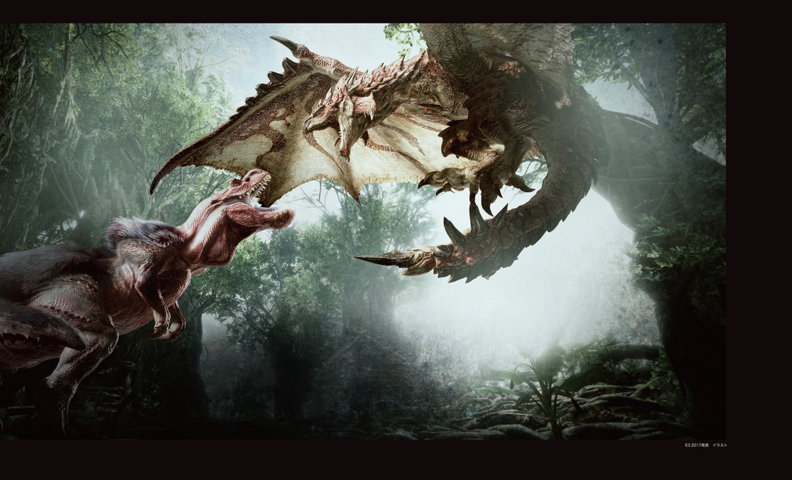PREORDER DIVE TO MONSTER HUNTER: WORLD – Official Setting & Design Collection