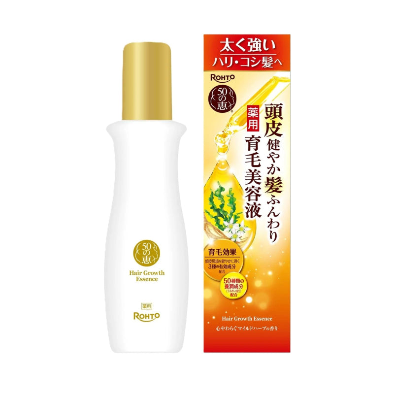 Rohto 50 Megumi Medicated Hair Growth Essence – 160mL
