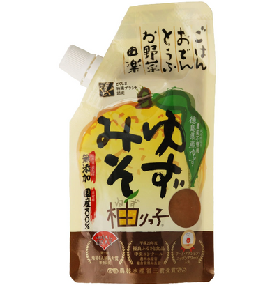 Yuzu Miso Seasoning 120g – Awa Miso, Tokushima