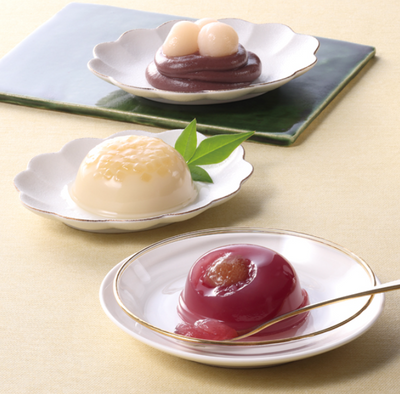 PREORDER Souke Minamoto Kitchoan Autumn Wagashi Assortment – 3 Pieces