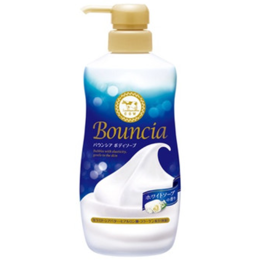 Bouncia Moisturizing Body Wash – White Soap Fragrance, 460ml