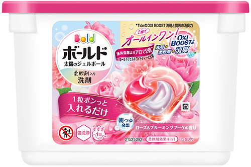 P&G Bold Gel Ball 4D Laundry Detergent – Rose & Blooming Bouquet, 13 Pods