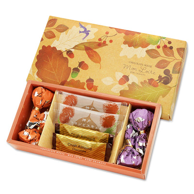 Mon Loire Autumn Assort Chocolate &amp; Biscuit Gift Box – 8 Pieces