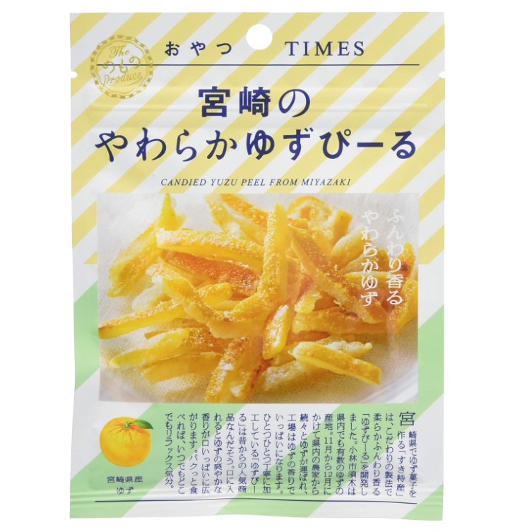 Oyatsu TIMES Miyazaki Soft Yuzu Peel