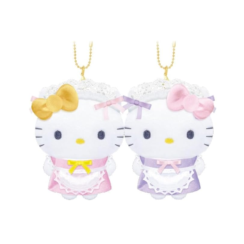 Sanrio Hello Kitty & Mimmy Nico Plush Keychain Collection