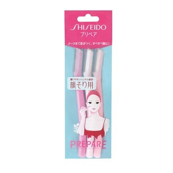 PREPARE Facial Razor L 3-Pack