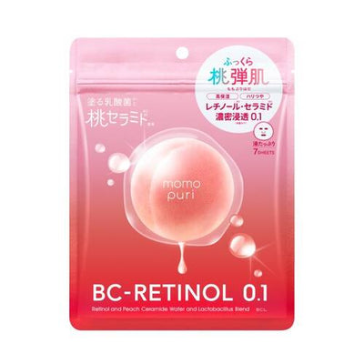 BCL momopuri Moist Barrier Mask RC – Retinol &amp; Ceramide (7 Sheets)