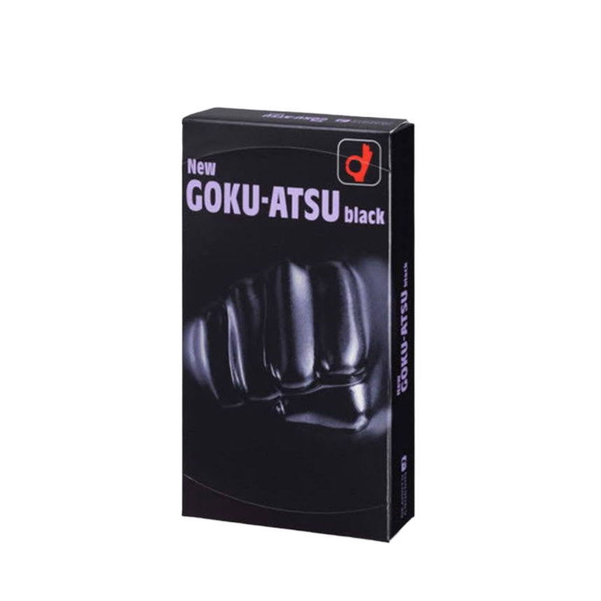 OKAMOTO New GOKU-ATSU Black Condoms 12 pcs