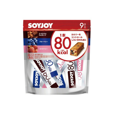 Otsuka Pharmaceutical - Soyjoy Calorie Control 80kcal Mini Energy Bars (9-Bar Pack)