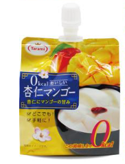 Tarami 0-calorie Almond Tofu and Mango Agar Jelly