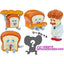 Nol Corporation Bread Thief Bread Scented Bath Bomb with Random Figurine