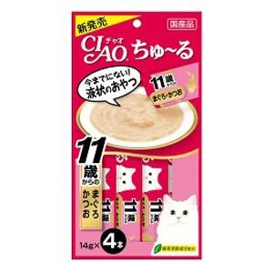 Inaba CIAO Churu（小猫、老年猫和毛球控制）