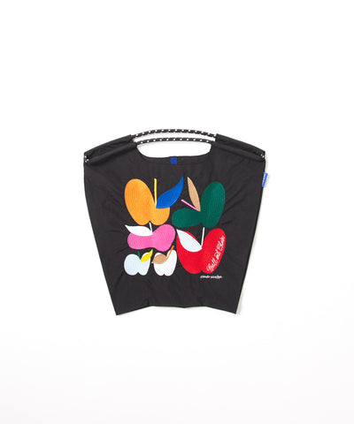 Ball & Chain Embroidered Shopping Bag – M Size