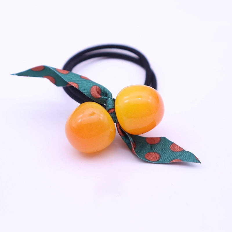 LUPIS Cherry Hair Tie – Red Cherry / American Cherry / Yellow Cherry