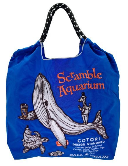 Ball & Chain Embroidered Shopping Bag – M Size