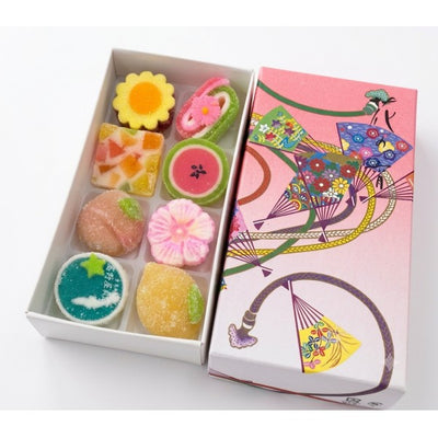 PREORDER Takanoya Sadahiro Hana no Yoi Wagashi Assortment (8 Pieces)