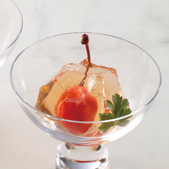 Kitchoan Hanaoutou Whole Cherry Peach Jelly (6 Pieces)