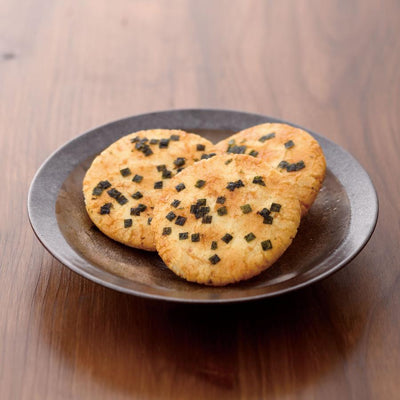 Ogura Sansou Saganoyaki Rice Crackers (6 Packs, 2 Crackers per Pack) (Best Before 2026/6/30)