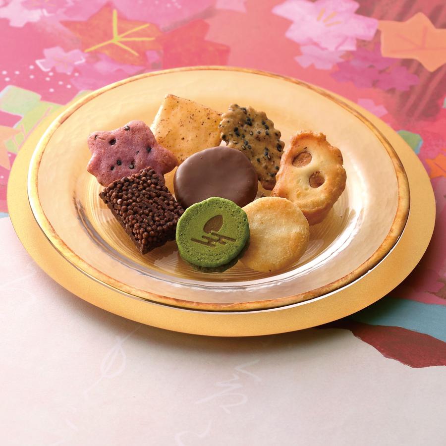 Ogurayama Small Spring and Autumn Chocolate Rice Cracker Gift Box