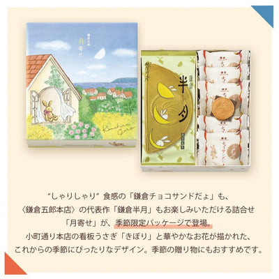PREORDER Kamakura Goro Half Moon Cookie Summer Assortment (11 Pieces)