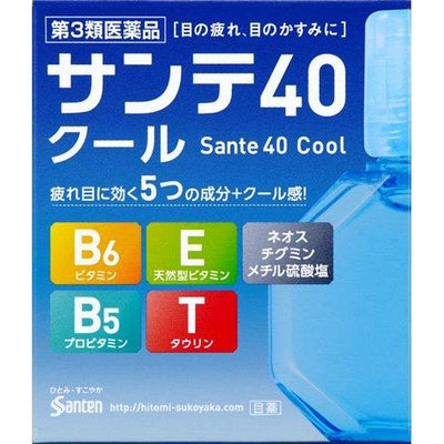 SANTEN Sante 40 Eye Drops (Cool/Plus)