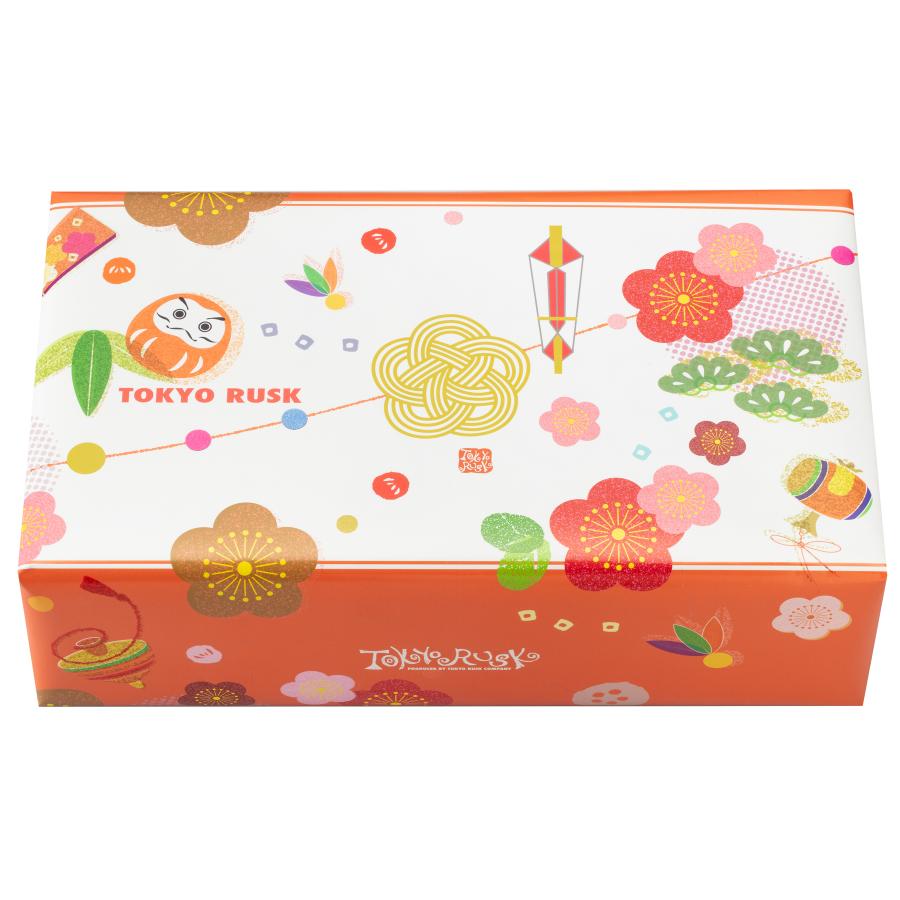 Tokyo Rusk New Year Premium Almond and Sugar Rusk Assortment